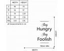 Stay hungry
